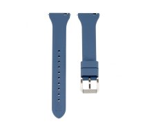 Connect 20mm T-buckle Silicone Loop Watch Strap (130mm M/L) Blue