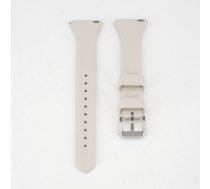 Connect 22mm T-buckle Silicone Loop Watch Strap (130mm M/L) Silver