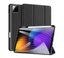 Dux Ducis Xiaomi Redmi Pad 7/7 Pro Domo Series Tri-fold Stand PU Leather Tablet Cover Black