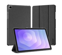 Dux Ducis Galaxy Tab A9 Plus / Tab A11 Plus Domo Series Tri-fold Stand PU Leather Tablet Cover Black