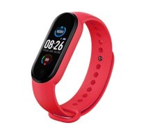 iWear SM6 Smart Bracelet - Fitness Tracker IP67 with HR&Blood pressure / Social / Sleep monitor Red