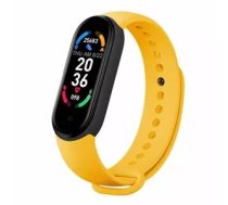 iWear SM6 Smart Bracelet - Fitness Tracker IP67 with HR&Blood pressure / Social / Sleep monitor Yellow