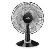 ETA Zefir 160790010 Table Fan, Number of speeds 3, 45 W, Oscillation, Diameter 30 cm, Black