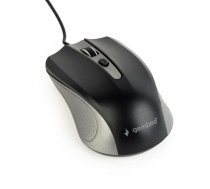 Gembird MOUSE USB OPTICAL GREY/BLACK/MUS-4B-01-GB