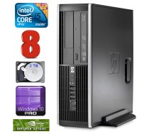 HP 8100 Elite SFF i5-650 8GB 2TB GT1030 2GB DVD WIN10Pro