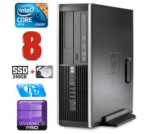 HP 8100 Elite SFF i5-650 8GB 240SSD+1TB DVD WIN10Pro