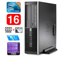 HP 8100 Elite SFF i5-650 16GB 240SSD+2TB DVD WIN10Pro