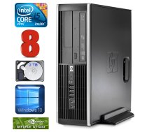 HP 8100 Elite SFF i5-650 8GB 2TB GT1030 2GB DVD WIN10