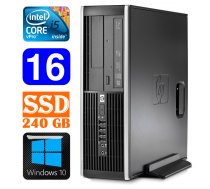 HP 8100 Elite SFF i5-650 16GB 240SSD DVD WIN10