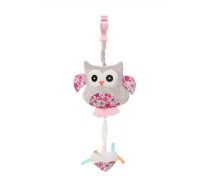 Muzikālā rotaļlieta OWL pink 4BABY OP01
