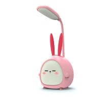 Galda lampa LED BUNNY LDL-104 pink