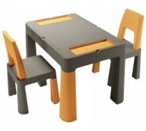 Galdiņš+krēsliņš TEGGI MULTIFUN graphite/mustard TI-011-172