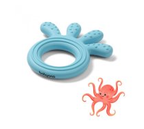 Zobu graužamais elastīgs OCTOPUS BabyOno 826/03 blue