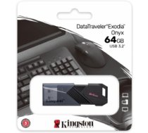 Zibatmiņa Kingston DataTraveler Exodia Onyx 64GB