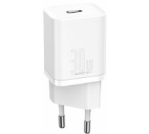 Lādētājs Baseus Super Si Quick Charger 30W USB-C White