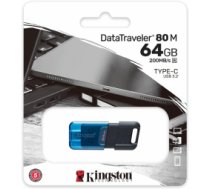 Zibatmiņa Kingston DataTraveler 80 M 64GB USB-C