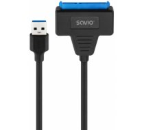 Adapteris Savio SATA – USB-A 3.1 GEN 1