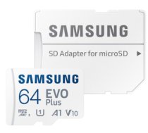 Atmiņas karte Samsung EVO Plus 64GB MicroSDXC