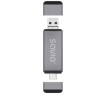 Savio USB 3in1 karšu lasītājs