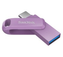 Zibatmiņa SanDisk Ultra Dual Drive Go USB-A / USB Type-C 256GB Lavender