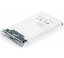 Gembird HDD/SSD enclosure 2.5 SATA USB 3.0 Transparent