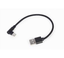 Gembird USB Type-C Male - USB Male 0.2m Black
