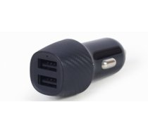 Gembird 2-port USB Car Charger 4.8 A Black