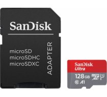 Atmiņas karte Sandisk Ultra microSDXC 128GB + SD Adapter