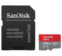 Atmiņas karte Sandisk Ultra microSDXC 256GB + Adapter