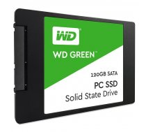 SSD|WESTERN DIGITAL|Green|120GB|SATA 3.0|TLC|Read speed 545 MBytes/sec|2,5''|MTBF 1000000 hours|WDS120G2G0A