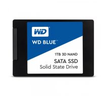 SSD|WESTERN DIGITAL|Blue|1TB|SATA 3.0|TLC|Write speed 530 MBytes/ sec|Read speed 560 MBytes/ sec|2,5''|TBW 400 TB|MTBF 1750000 hours|WDS100T2B0A, 1221247