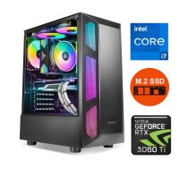 Gamer i7-10700 16GB 256GB SSD NVME 1TB HDD RTX 3060 Ti 8GB Windows 10, 9000326