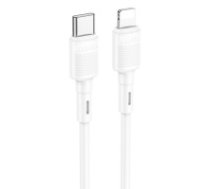USB kabelis Hoco X83 PD20W Type-C to Lightning 1.0m white