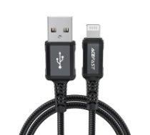 USB kabelis Acefast C4-02 MFi USB-A to Lightning 1.8m black