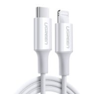 USB kabelis Ugreen US171 MFi USB-C to Lightning 3A 2.0m white