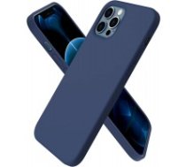 Maciņš Liquid Silicone 1.5mm Samsung S916 S23 Plus 5G dark blue