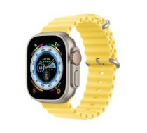 Strap Dux Ducis OceanWave Series Apple Watch 38/40/41mm Yellow
