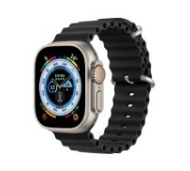Strap Dux Ducis OceanWave Series Apple Watch 38/40/41mm Black