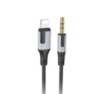 Audio kabelis Borofone BL19 Lightning to 3.5mm black