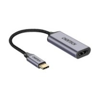 Adapteris Choetech HUB-H10 4K 60Hz USB-C to HDMI gray