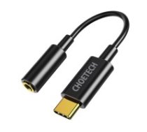 Adapteris Choetech AUX003 USB-C to 3.5mm black