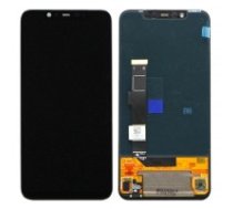 LCD displejs (ekrāns) Xiaomi Mi 8 with touch screen black (refurbished) ORG
