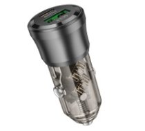 Auto lādētājs Borofone BZ25 38W USB-C/USB-A black
