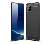 Fusion Trust Back Case Silikona Aizsargapvalks Priekš Samsung N980 Galaxy Note 20 Melns
