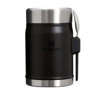 Termoss ēdienu The Legendary Food Jar + Spork 0,4L melns 2.0