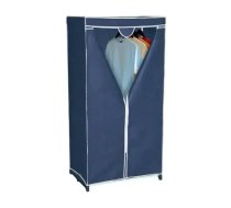 Drēbju skapis auduma Armadio Export 75x50x150cm zils