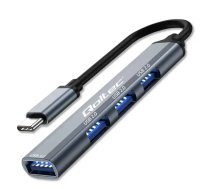 HUB adapter USB c 3.1 4in1, USB 3.0, 3x USB 2