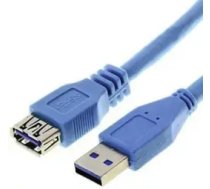 Kabelis Brackton USB-A Male - USB Micro B Male 3m Blue