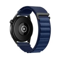 Strap to Samsung Galaxy Watch Forcell F-Design FS05 polyester fiber buckle 22 mm navy