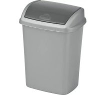 Atkritumu spainis Dominik 10L 20x25x36cm sudraba